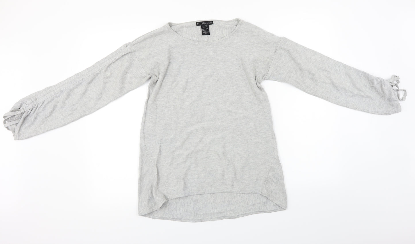 Design History  Womens Grey   Pullover Jumper Size 10