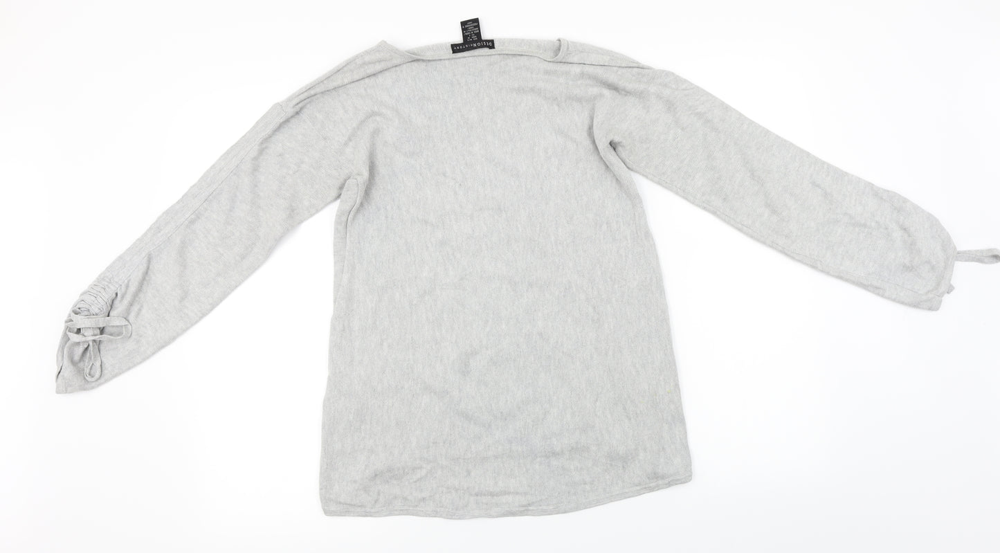 Design History  Womens Grey   Pullover Jumper Size 10