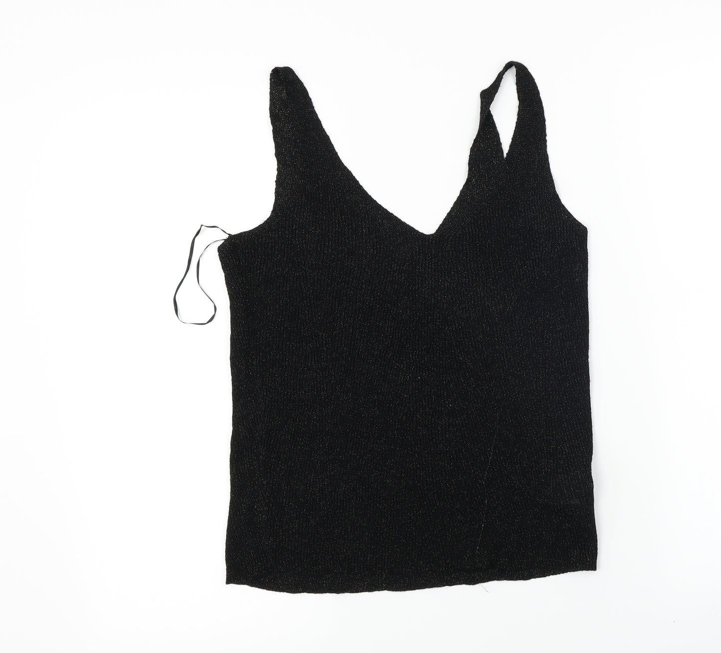 Mango Womens Black   Basic T-Shirt Size S