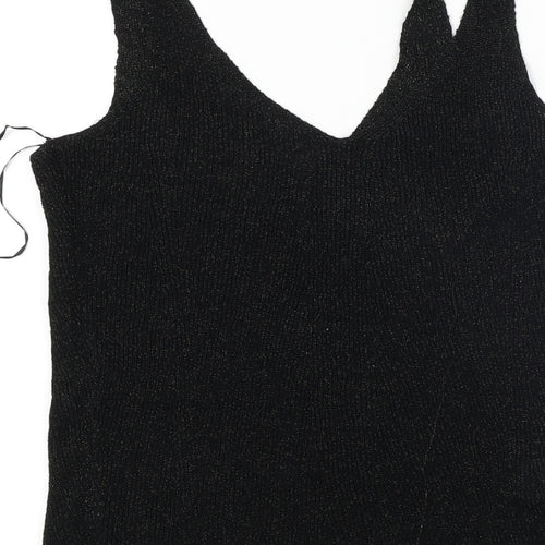 Mango Womens Black   Basic T-Shirt Size S