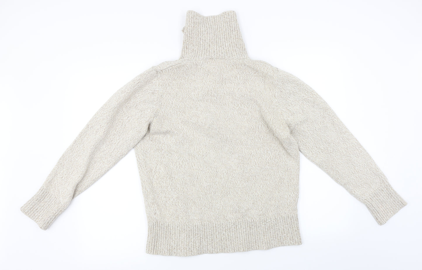 BHS  Womens Beige   Henley Jumper Size 18