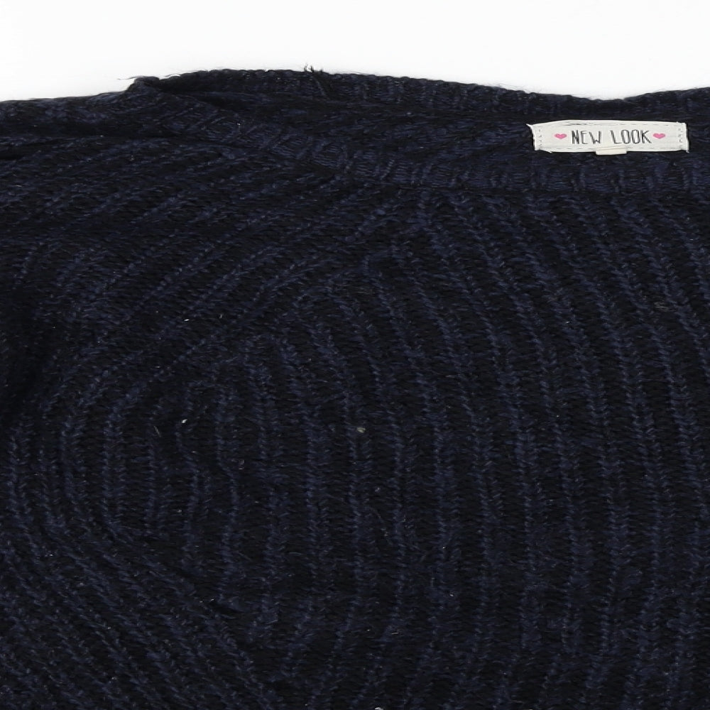 New Look  Womens Blue   Pullover Jumper Size L