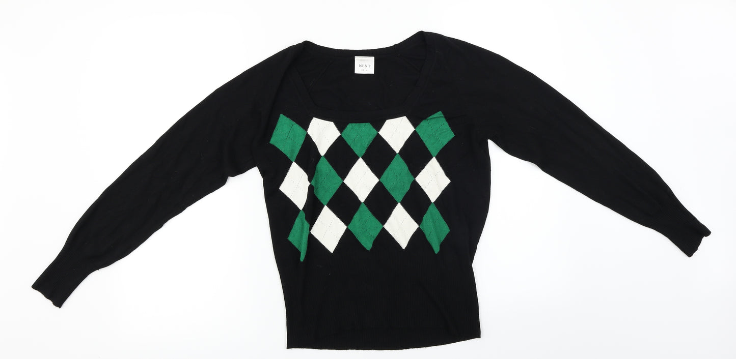 NEXT  Womens Black   Pullover Jumper Size 16