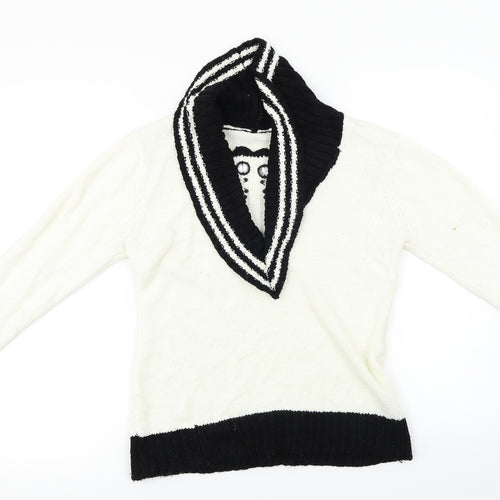 Roman Originals  Womens Ivory   Pullover Jumper Size S