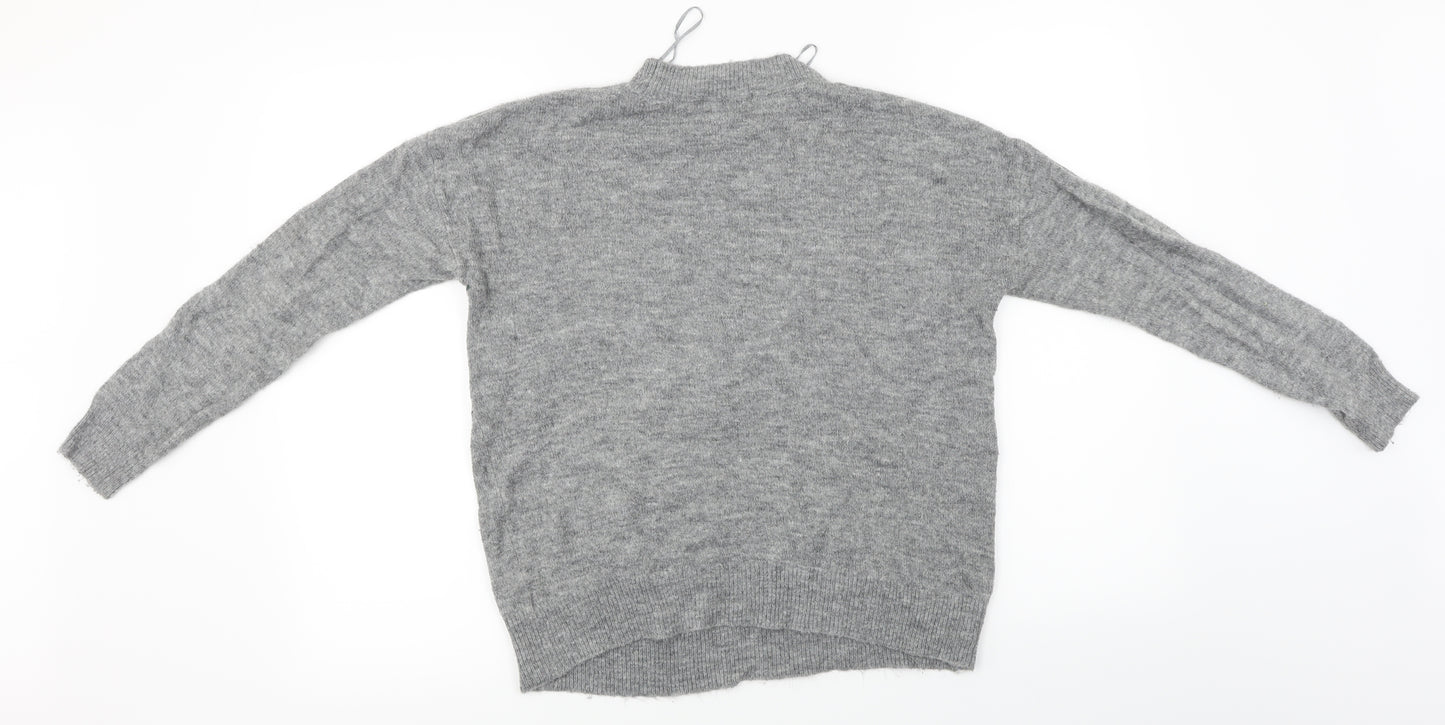 F&F  Womens Grey   Pullover Jumper Size 10