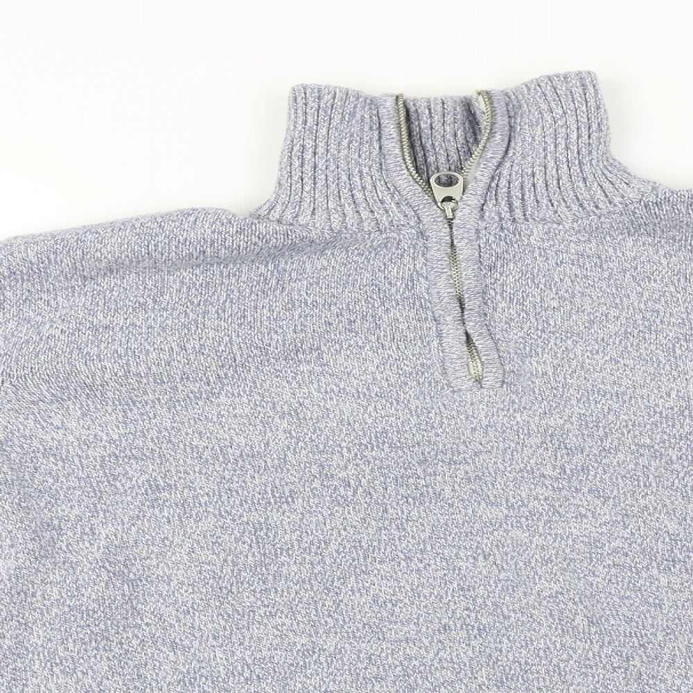 Superdry  Mens Black   Henley Jumper Size L