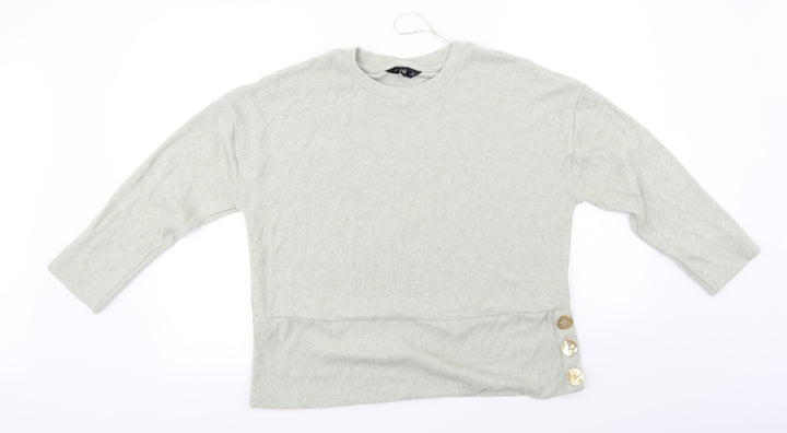 F&F  Womens Green   Pullover Jumper Size 10