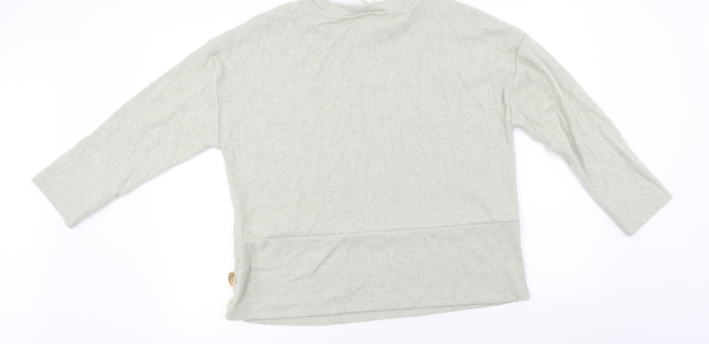 F&F  Womens Green   Pullover Jumper Size 10