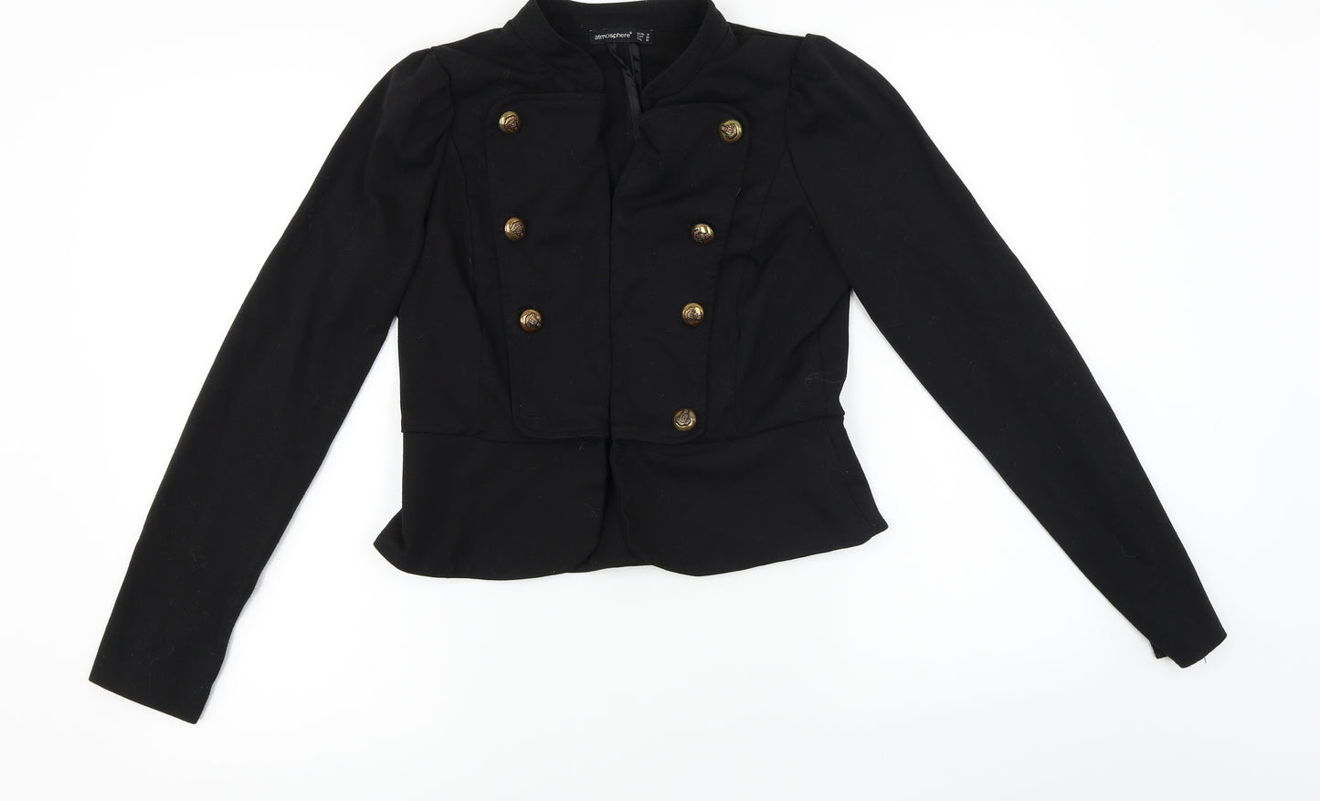 Atmosphere  Womens Black   Jacket Coat Size 10