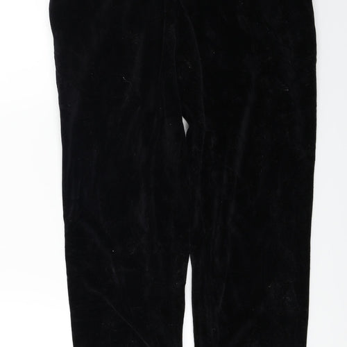 M&Co Womens Black   Trousers  Size 16 L25 in