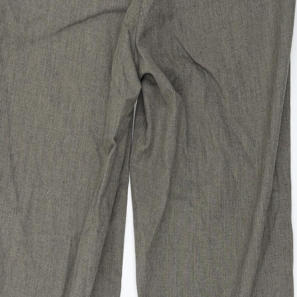 BM  Womens Beige   Trousers  Size 16 L26 in