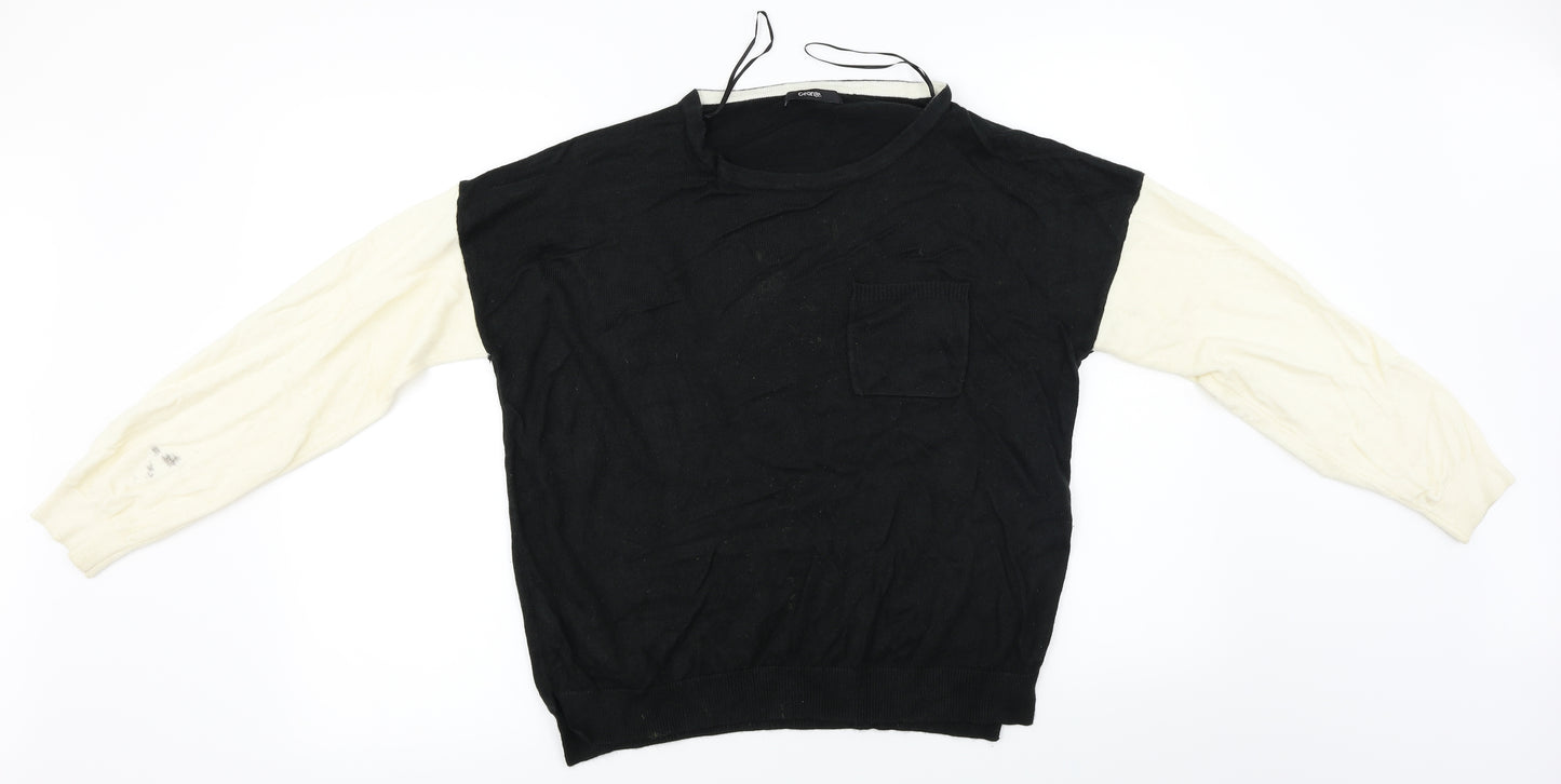 George  Womens Black   Pullover Jumper Size 14