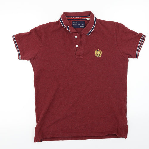 smoke jns Mens Red    Polo Size M