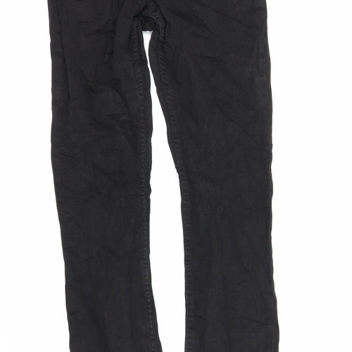 Soin Boys Black  Denim Straight Jeans Size 15 Years