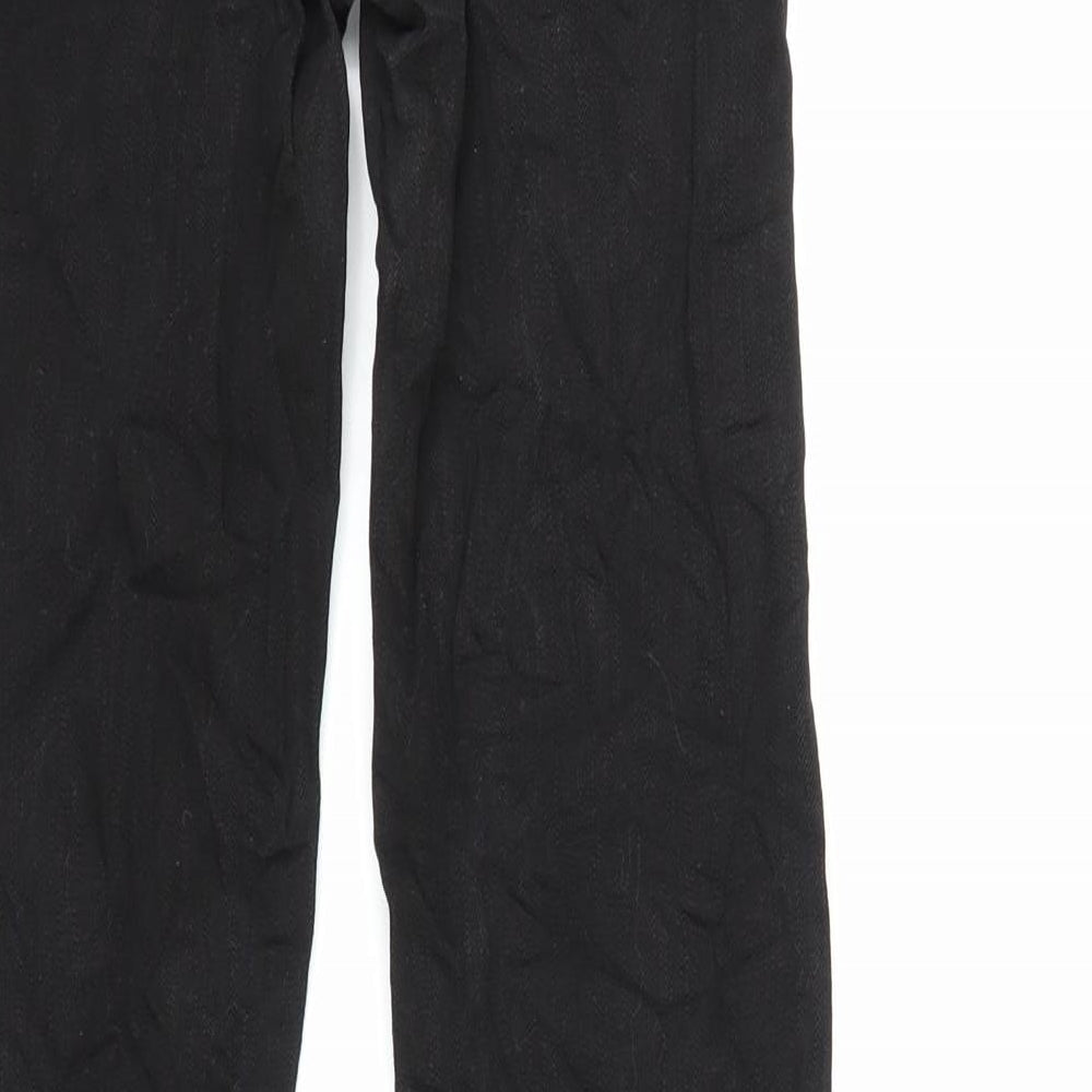 Soin Boys Black  Denim Straight Jeans Size 15 Years
