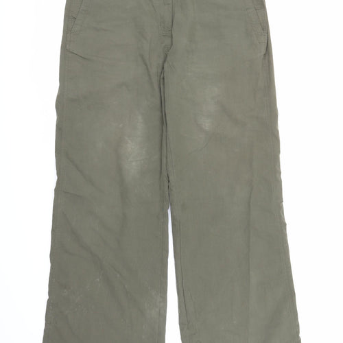 TU Womens Green   Carpenter Trousers Size 14 L29 in - Belt included