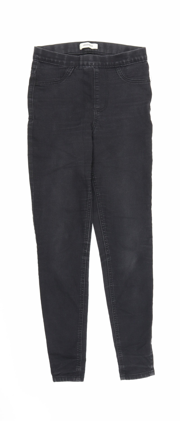 M&S Womens Black Denim Jegging Jeans Size 8 L26 in