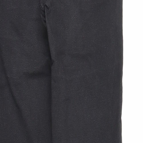 M&S Womens Black  Denim Jegging Jeans Size 8 L26 in