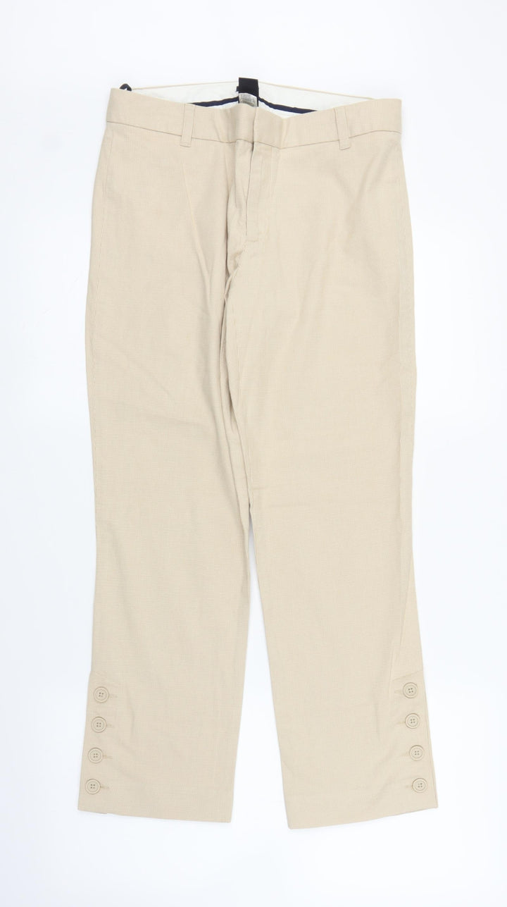 Gap Womens Beige   Capri Trousers Size 8 L25 in