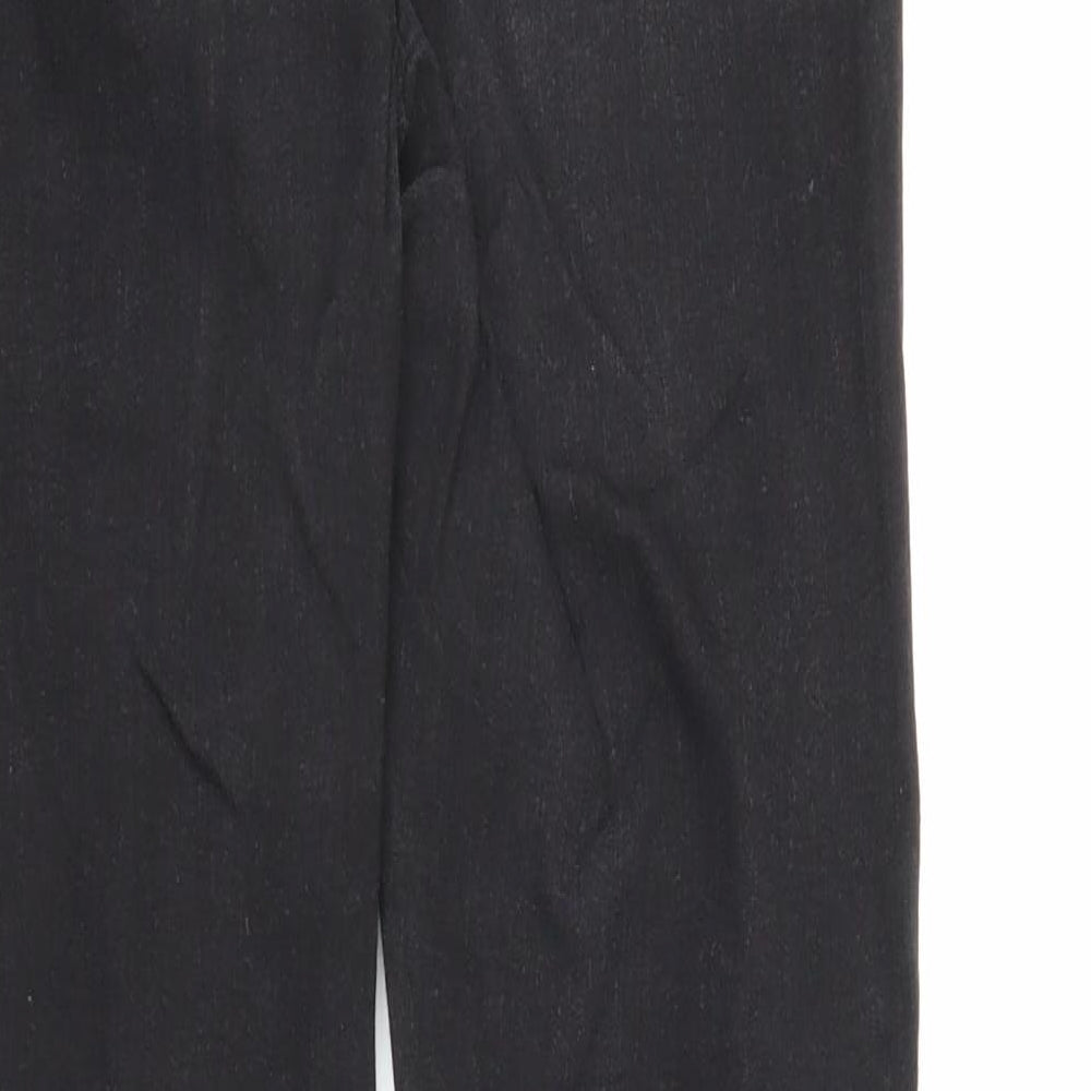 Miss Selfridge Womens Black  Denim Jegging Jeans Size 12 L32 in