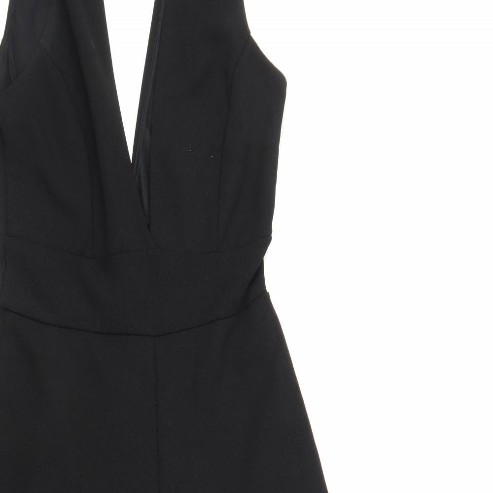 Phoenix & Feather Womens Black   Jumpsuit One-Piece Size 8 L19 in
