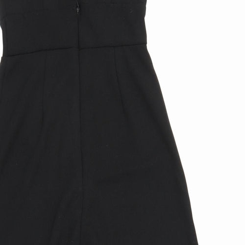 Phoenix & Feather Womens Black   Jumpsuit One-Piece Size 8 L19 in