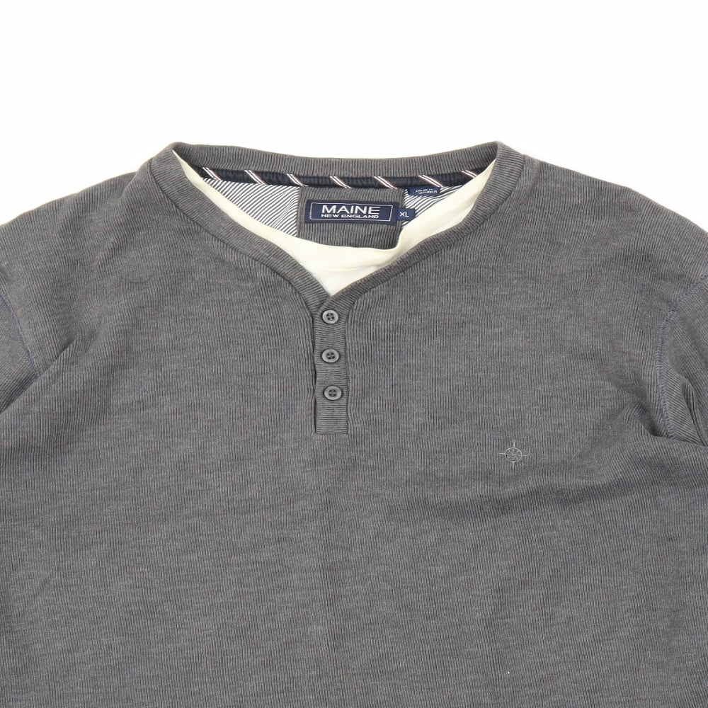Debenhams Mens Grey   Pullover Jumper Size XL