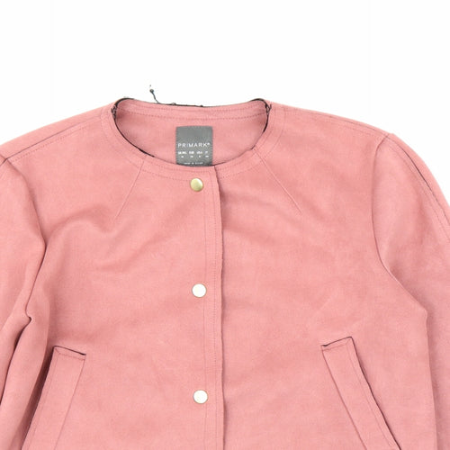 Primark Womens Pink   Jacket  Size 10  - Chanel jacket