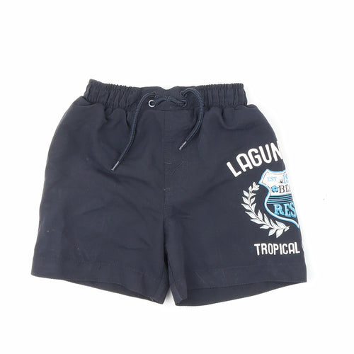Preworn Boys Blue   Sweat Shorts Size 3 Years