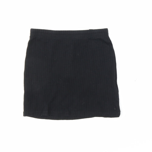 New Look Girls Black   A-Line Skirt Size 9 Years