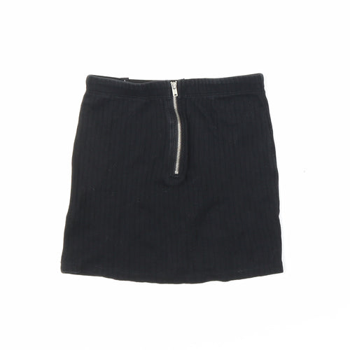 New Look Girls Black   A-Line Skirt Size 9 Years
