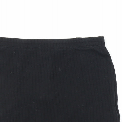 New Look Girls Black   A-Line Skirt Size 9 Years