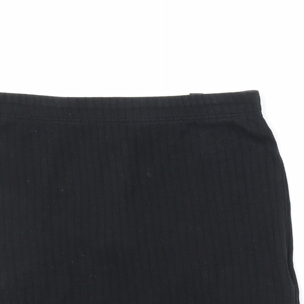 New Look Girls Black   A-Line Skirt Size 9 Years