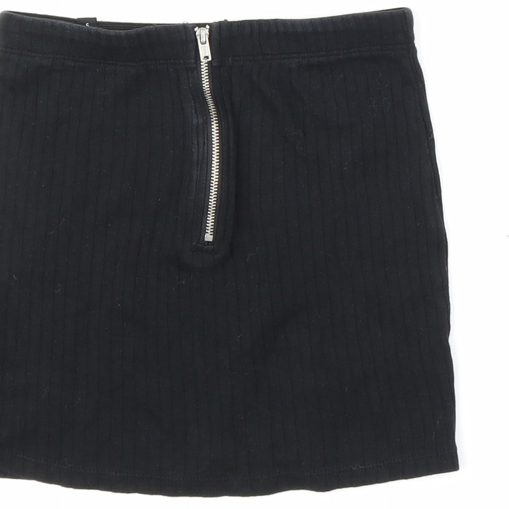 New Look Girls Black   A-Line Skirt Size 9 Years