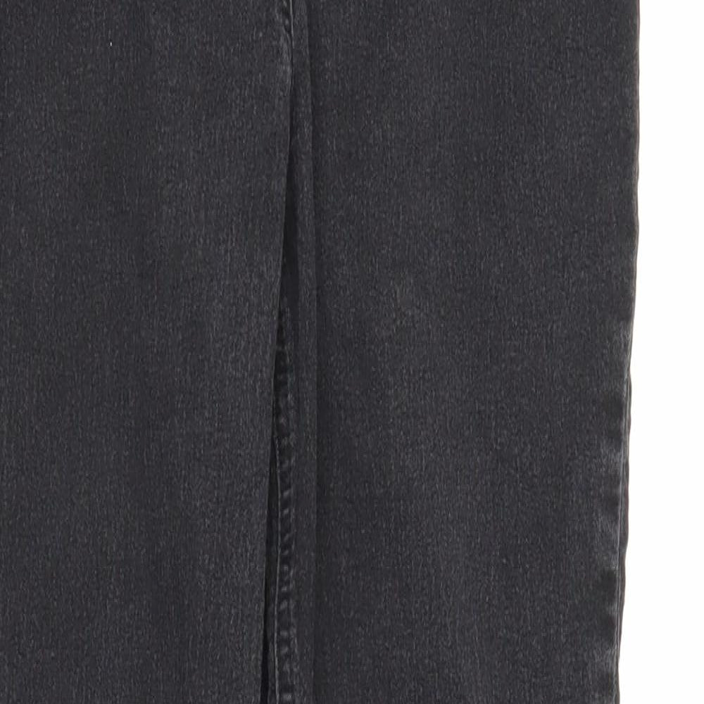TU Womens Black  Denim Jegging Jeans Size 14 L28 in