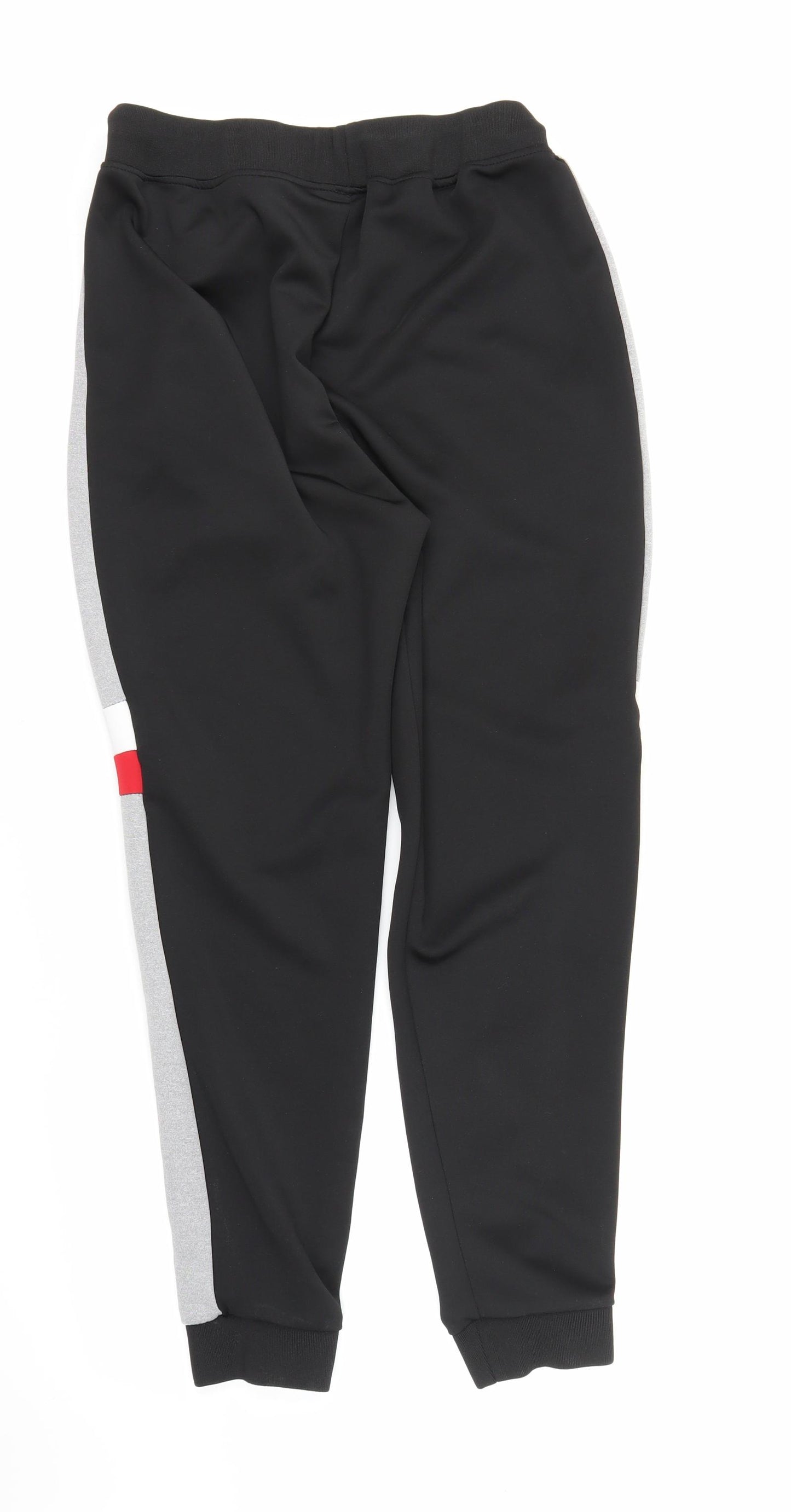 Preworn Boys Black   Sweatpants Trousers Size XL