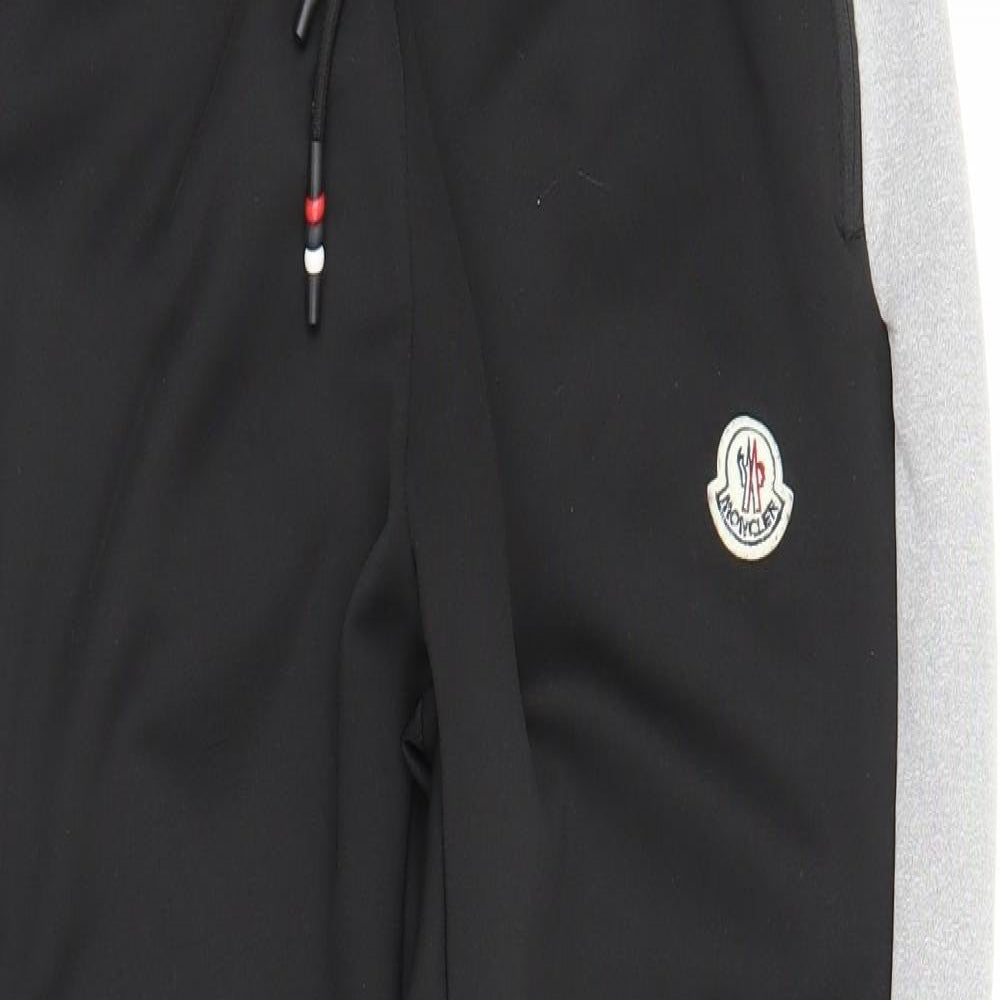 Preworn Boys Black   Sweatpants Trousers Size XL