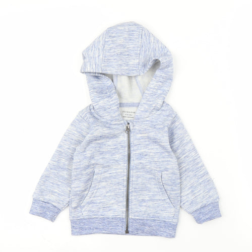 Primark Boys Blue   Full Zip Jumper Size 9-12 Months  - Hoodie
