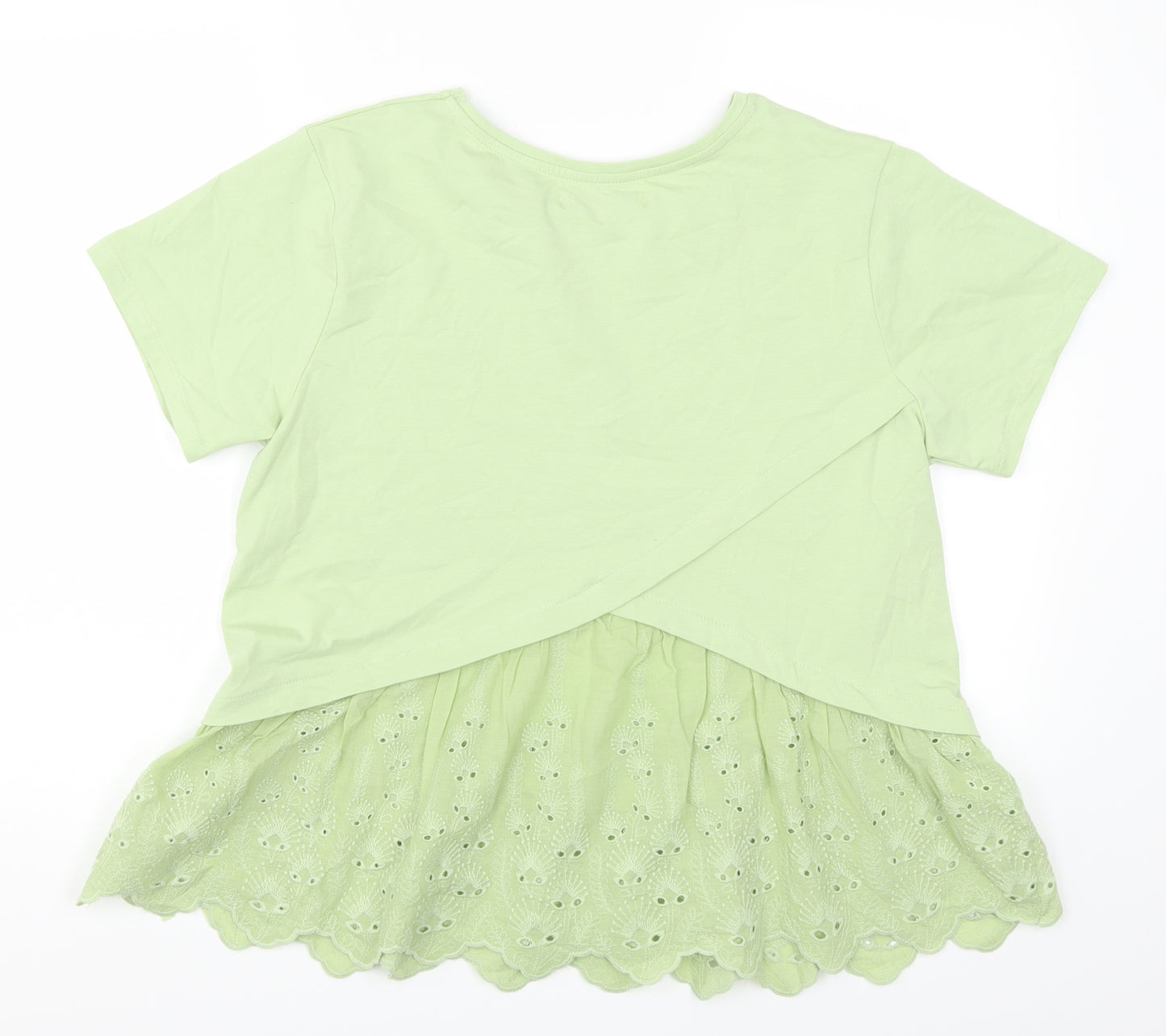 MNG Womens Green   Basic T-Shirt Size S
