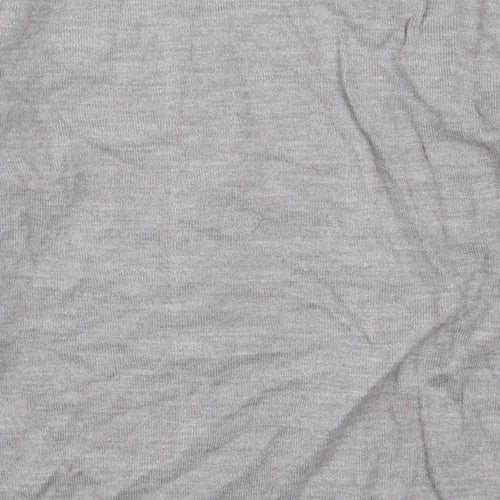 Ann Marie Womens Grey Striped  Pullover Jumper Size S