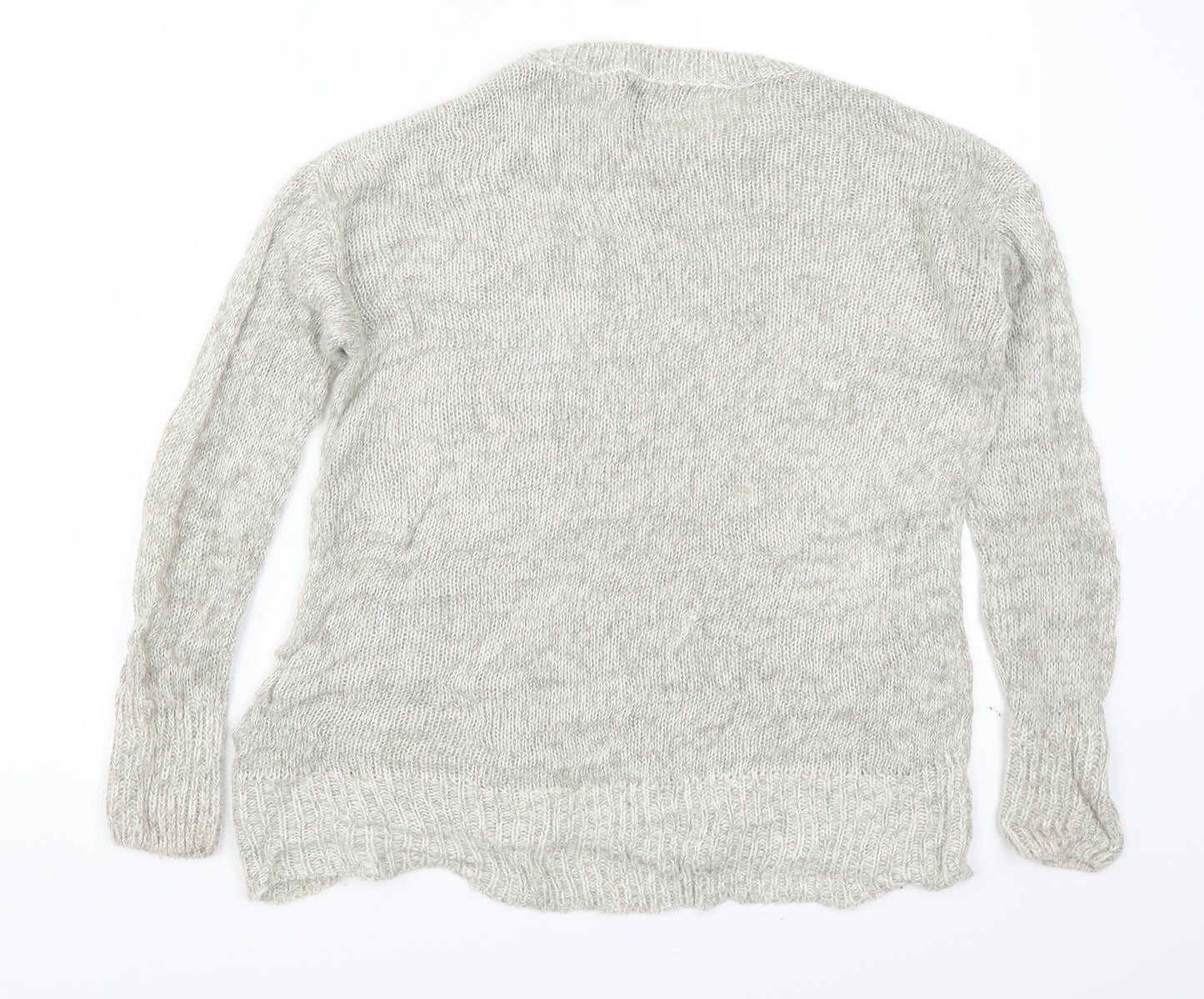 New Look Womens Grey   Pullover Jumper Size S