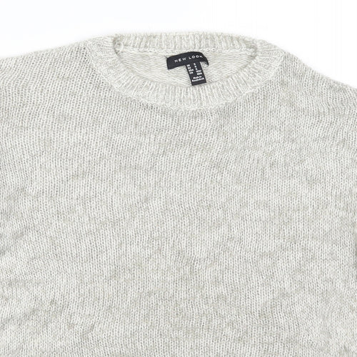 New Look Womens Grey   Pullover Jumper Size S