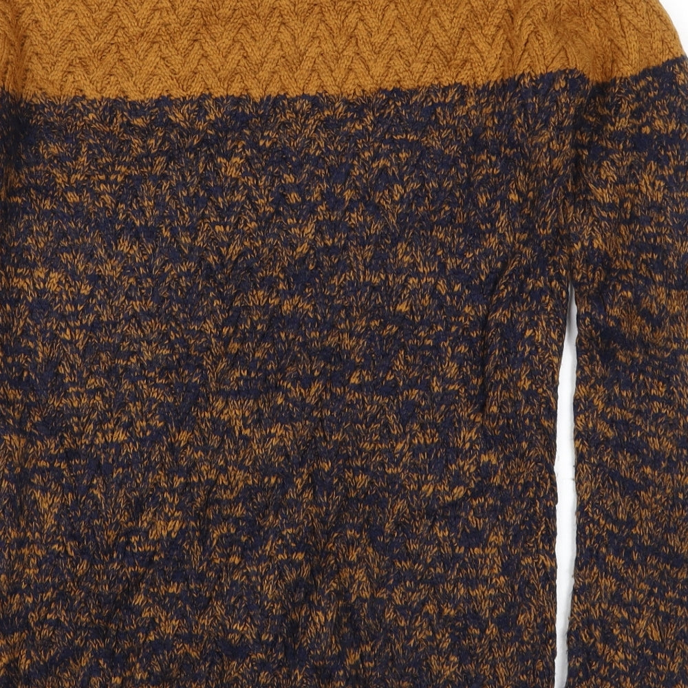 TU Boys Brown   Pullover Jumper Size 14 Years