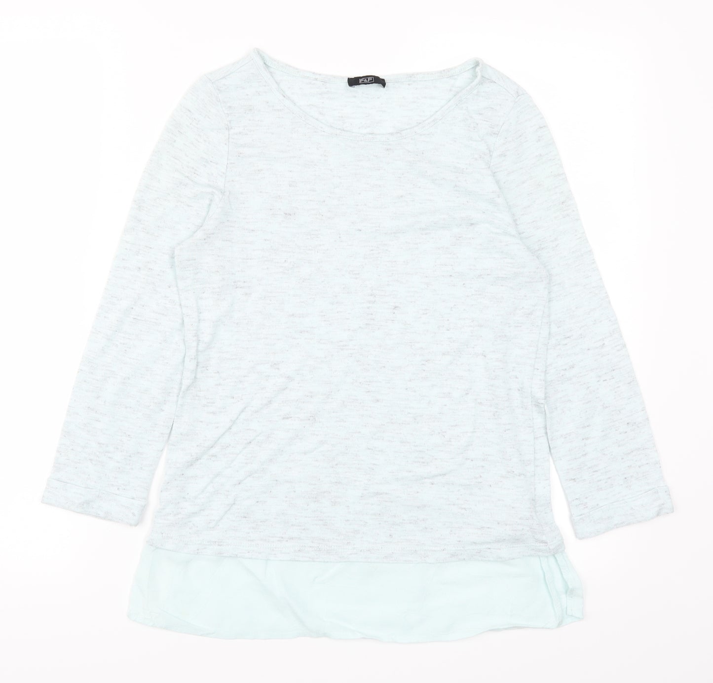 F&F Womens Blue   Pullover Jumper Size 8