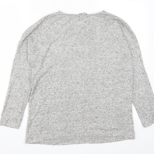TU Womens Grey   Pullover Jumper Size 8