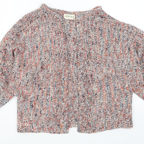 Marks and Spencer Womens Red   Cardigan Jumper Size M  - Blue