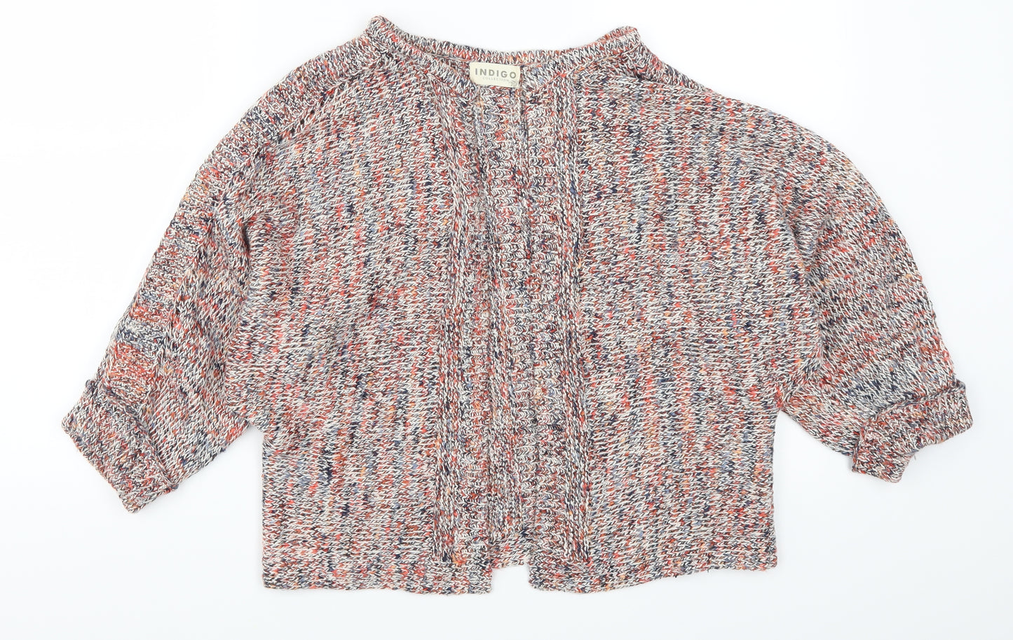 Marks and Spencer Womens Red   Cardigan Jumper Size M  - Blue