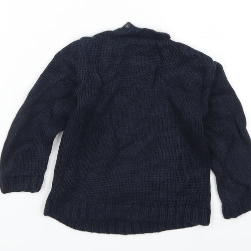 George Baby Blue   Pullover Jumper Size 18-24 Months  - Fox