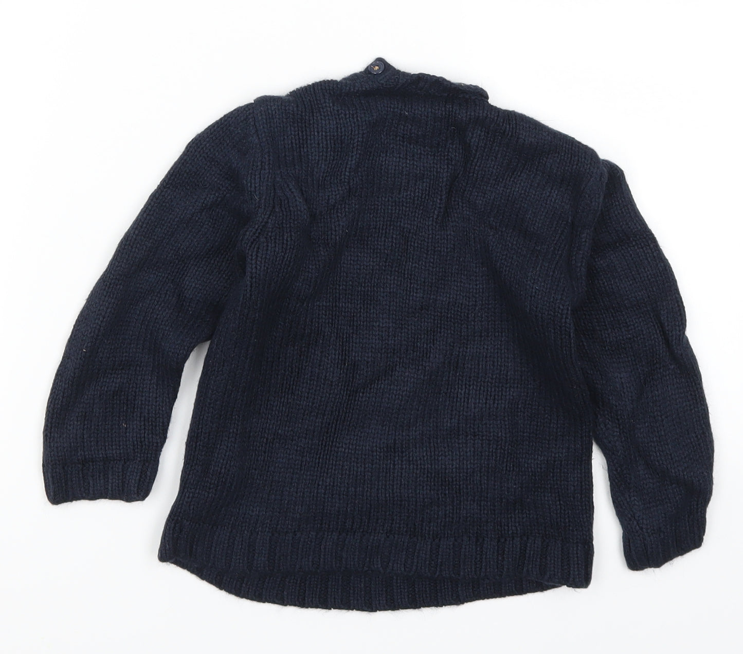 George Baby Blue   Pullover Jumper Size 18-24 Months  - Fox