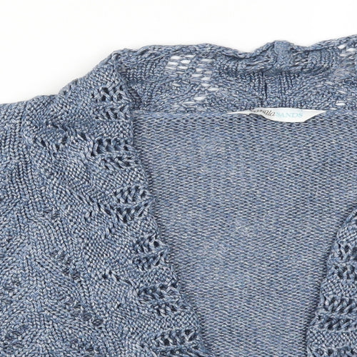 BHS Womens Blue   Cardigan Jumper Size 16